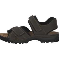 Herren Rieker Sandalen<25051, Klassische Sandalen, Herren, braun/schwarz