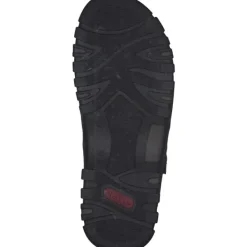 Herren Rieker Sandalen<25051, Klassische Sandalen, Herren, braun/schwarz