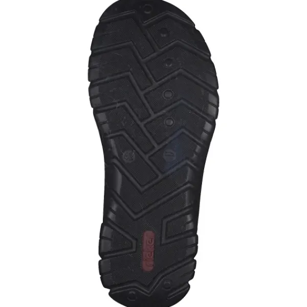 Herren Rieker Sandalen<26752, Klassische Sandalen, Herren, cenere/black/schwarz