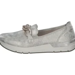 Damen Rieker Slipper<58944, Mokassins, Damen, beige-gold