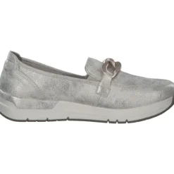 Damen Rieker Slipper<58944, Mokassins, Damen, beige-gold