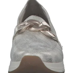 Damen Rieker Slipper<58944, Mokassins, Damen, beige-gold