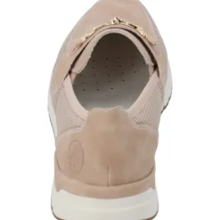 Damen Rieker Slipper<58955, Mokassins, Damen, Rosa