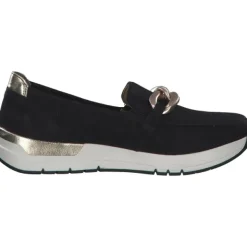 Damen Rieker Slipper<58944, Mokassins, Damen, Schwarz