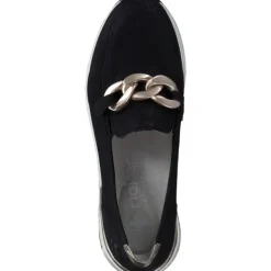 Damen Rieker Slipper<58944, Mokassins, Damen, Schwarz