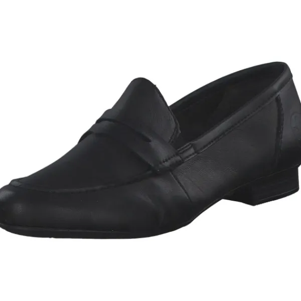 Damen Rieker Slipper<51954, Mokassins, Damen, schwarz/schwarz/schwarz