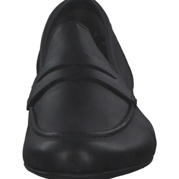 Damen Rieker Slipper<51954, Mokassins, Damen, schwarz/schwarz/schwarz