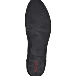 Damen Rieker Slipper<51954, Mokassins, Damen, schwarz/schwarz/schwarz