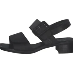 Damen Rieker Sandaletten<62663, Plateau-Sandaletten, Damen, Schwarz