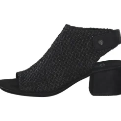 Damen Rieker Sandaletten<64670, Plateau-Sandaletten, Damen, Schwarz