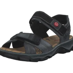 Damen Rieker Sandalen<68851, Sandalen, Damen, atlantic