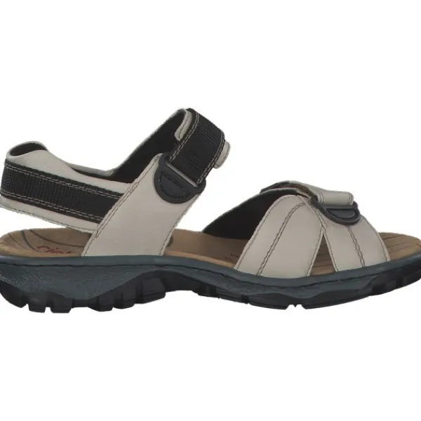 Damen Rieker Sandalen<68851, Sandalen, Damen, ivory