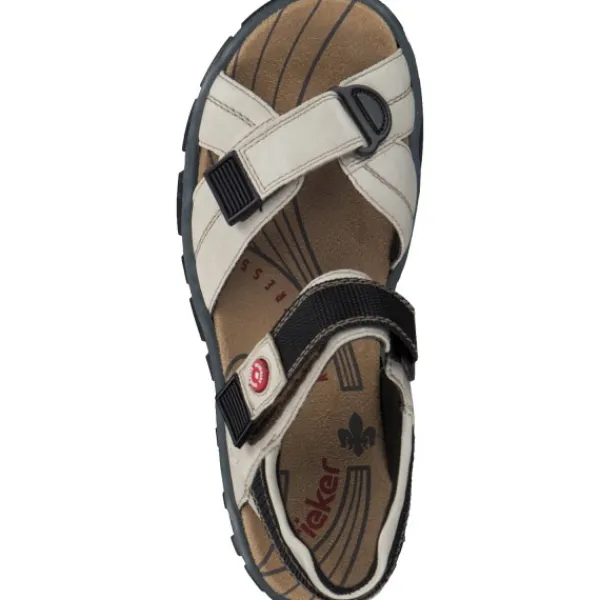 Damen Rieker Sandalen<68851, Sandalen, Damen, ivory