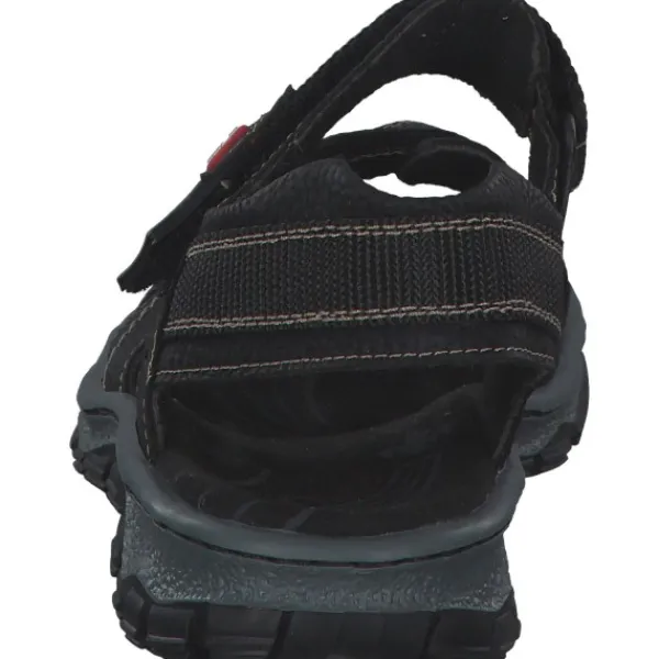 Damen Rieker Sandalen<68851, Sandalen, Damen, schwarz