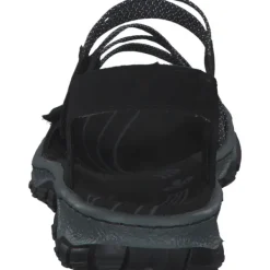 Damen Rieker Sandalen<68871, Sandalen, Damen, Schwarz