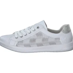 Damen Rieker Klassische- & Business Schuhe<45606, Schnürschuhe, Damen, Weiß