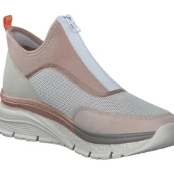 Damen Rieker Sneakers<48053, Slip-On-Sneaker, Damen, rose/kreide/kupfer/crema/perlr