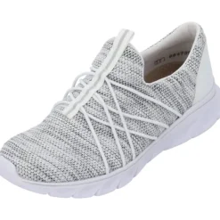 Damen Rieker Sneakers<54071, Slip-On-Sneaker, Damen, Weiß