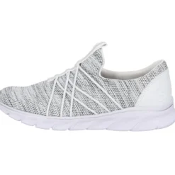 Damen Rieker Sneakers<54071, Slip-On-Sneaker, Damen, Weiß