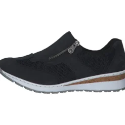 Damen Rieker Slipper<54474, Slipper, Damen, pazifik/navy