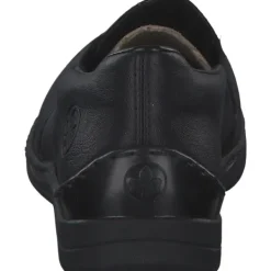 Damen Rieker Slipper<48964, Slipper, Damen, schwarz