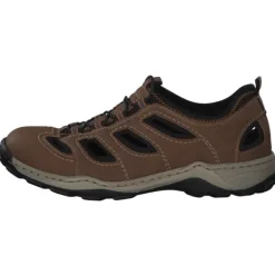 Herren Rieker Slipper<08065, Sportliche Slipper, Herren, Braun
