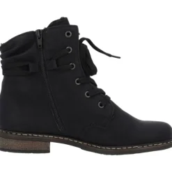 Damen Rieker Stiefel<71229, Stiefeletten, Damen, Schwarz (Schwa/Schw)