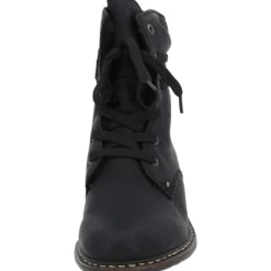 Damen Rieker Stiefel<71229, Stiefeletten, Damen, Schwarz (Schwa/Schw)