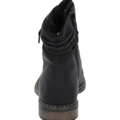 Damen Rieker Stiefel<71229, Stiefeletten, Damen, Schwarz (Schwa/Schw)