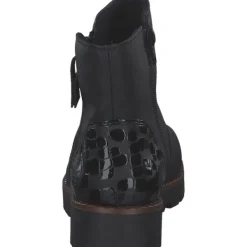 Damen Rieker Stiefel<44950-00, Stiefeletten, Damen, schwarz/black/schwarz