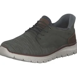 Herren Rieker Slipper<B6658, Sportliche Slipper, Herren, salbei/moor/nuss/rauch