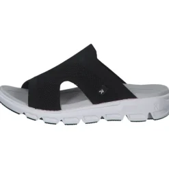 Damen Rieker Pantoletten & Badeschuhe<Evolution V8451, Plateau-Pantoletten, Damen, schwarz
