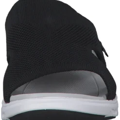 Damen Rieker Pantoletten & Badeschuhe<Evolution V8451, Plateau-Pantoletten, Damen, schwarz