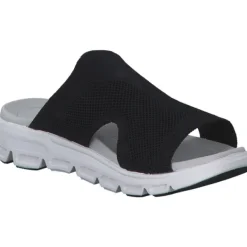 Damen Rieker Pantoletten & Badeschuhe<Evolution V8451, Plateau-Pantoletten, Damen, schwarz