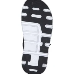 Damen Rieker Pantoletten & Badeschuhe<Evolution V8451, Plateau-Pantoletten, Damen, schwarz