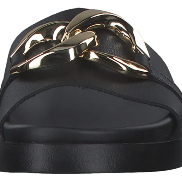 Damen Rieker Pantoletten & Badeschuhe<Evolution W1452, Plateau-Pantoletten, Damen, schwarz