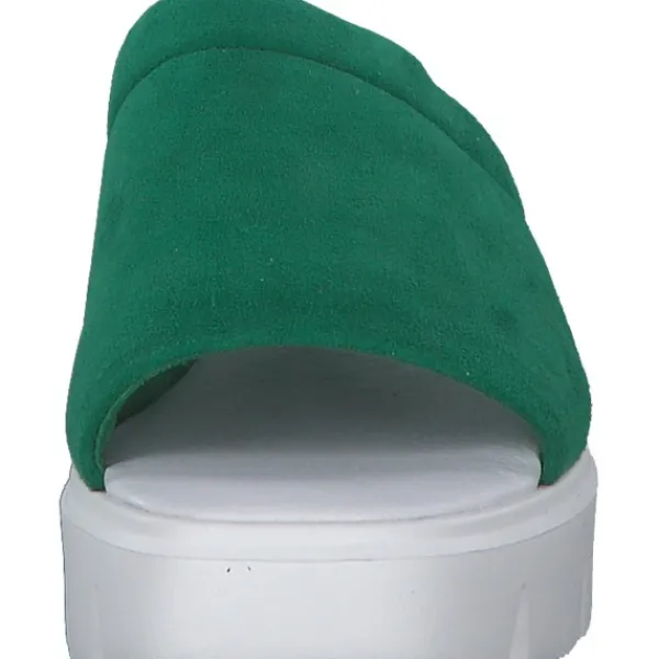 Damen Rieker Pantoletten & Badeschuhe<Evolution W1551, Plateau-Pantoletten, Damen, applegreen