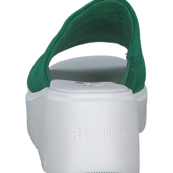 Damen Rieker Pantoletten & Badeschuhe<Evolution W1551, Plateau-Pantoletten, Damen, applegreen