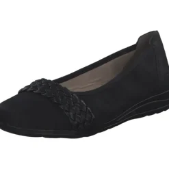 Damen Rieker Ballerinas<L9358, Ballerinas, Damen, schwarz/black