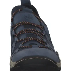 Damen Rieker Klassische- & Business Schuhe|Klassische- & Business Schuhe<L0546, Schnürschuhe, lightblue/jeans/navy