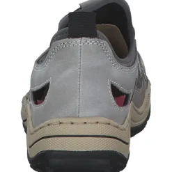 Damen Rieker Slipper<L0539, Slipper, Damen, cement/grey/blei