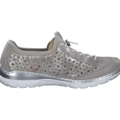 Damen Rieker Slipper<L32P6, Slipper, Damen, Beige