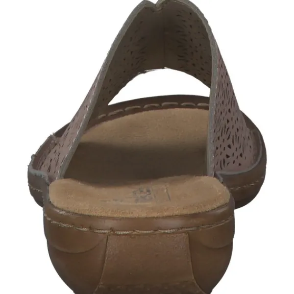 Damen Rieker Pantoletten & Badeschuhe<608M9, Pantoletten & Badeschuhe, Damen, Rosa