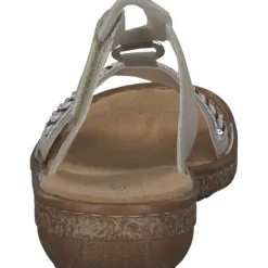 Damen Rieker Pantoletten & Badeschuhe<628M6, Pantoletten, Damen, cliff