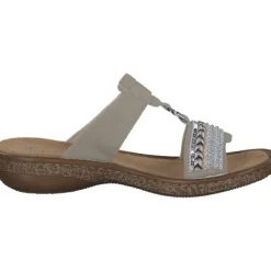 Damen Rieker Pantoletten & Badeschuhe<628M6, Pantoletten, Damen, cliff