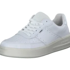 Damen Rieker Klassische- & Business Schuhe<M8415, Schnürschuhe, Damen, Weiß