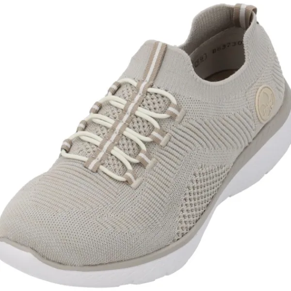 Damen Rieker Sneakers<M5074, Slip-On-Sneaker, Damen, Beige