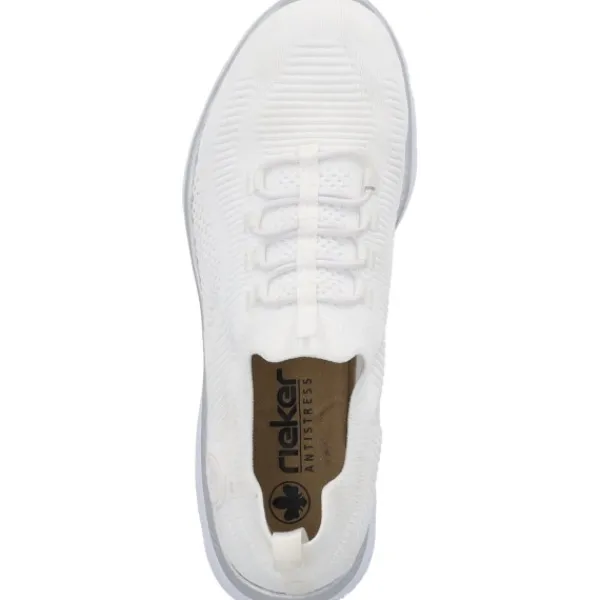 Damen Rieker Sneakers<M5074, Slip-On-Sneaker, Damen, Weiß