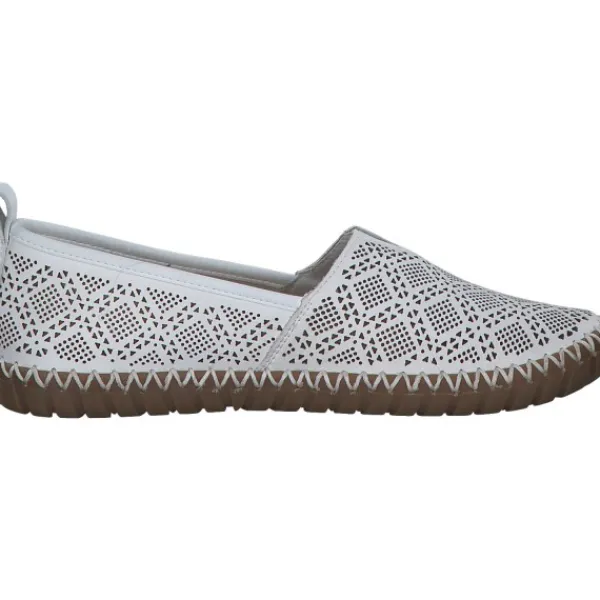 Damen Rieker Slipper<M2851, Slipper, Damen, Weiß
