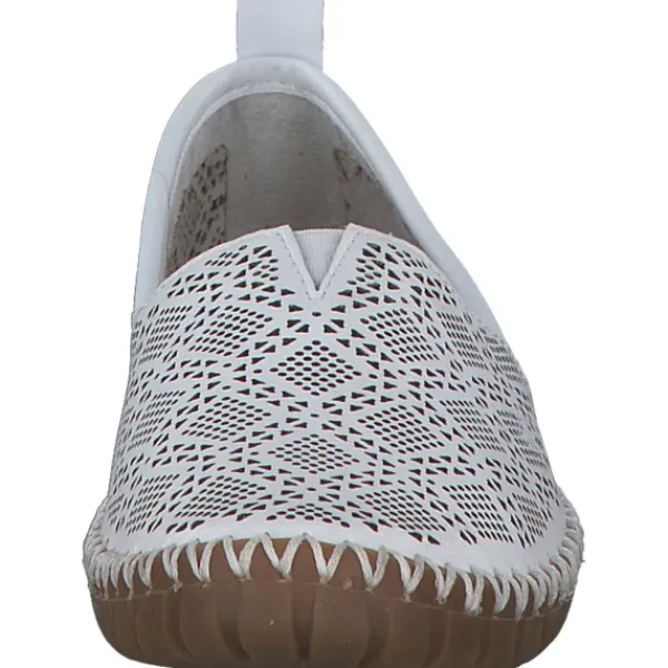 Damen Rieker Slipper<M2851, Slipper, Damen, Weiß